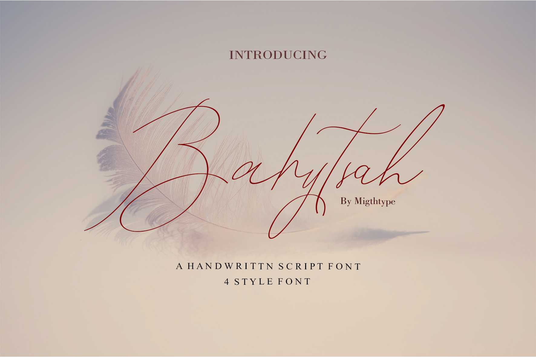 Bahytsah: A Font That Breathes Life Into Your Creations