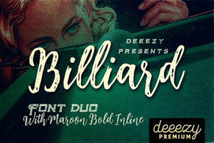 Billiard Font Duo: A Timeless Script for Digital Design
