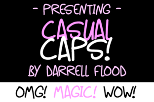 Casual Caps: A Friendly Display Font for Modern Web Design