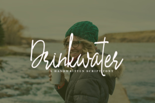 Drinkwater: A Script Font That Breathes Life Into Your Crafts