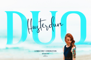Font Choice That Speaks Volumes: Husterdun in Action