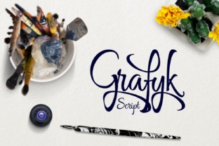 Grafyk: A Bold Handwritten Font That Cuts Through the Feed