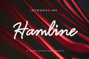 Hamline: A Script Font That Adds Elegance to Every Project