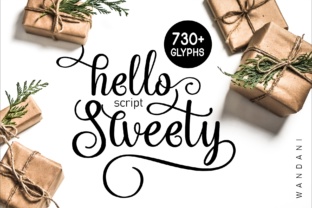 Hello Sweety: A Script Font That Elevates Your Craft Projects