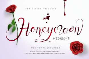 Honey Moon Midnight: A Script Font for Timeless Branding