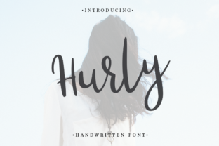Hurly: A Script Font for Editorial Design and Branding