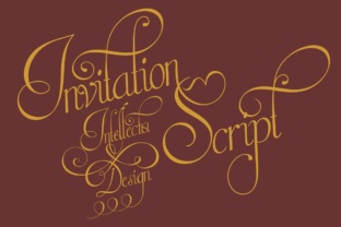 Invitation Limited: A Script Font for Elegant Web Design