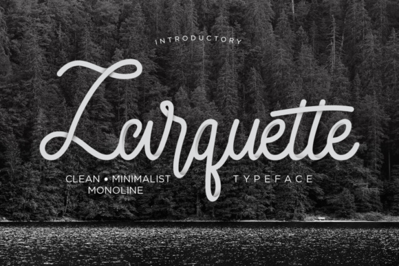 Larquette: A Script Font for Modern Web Design