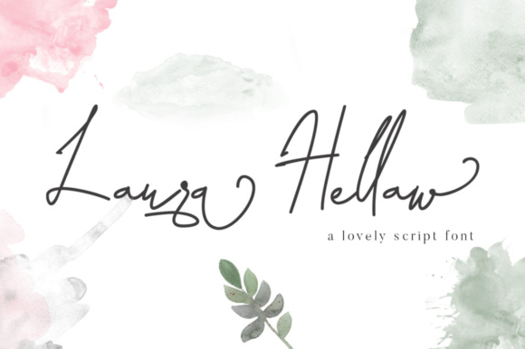 Laura Hellaw: A Script Font for Modern Branding