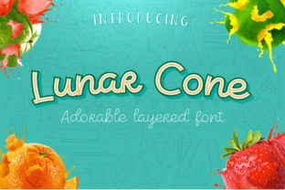 Lunar Cone: A Script Font with a Touch of Grace