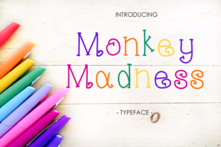 Monkey Madness: A Handwritten Display Font That Adds Charm