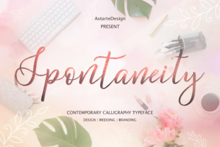 Spontaneity: A Graceful Script Font for Digital Branding