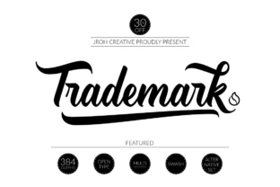 Trademark: A Display Font for Bold Web Design