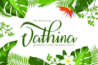 Vathina: The Script Font That Elevates Your Brand’s Visual Story