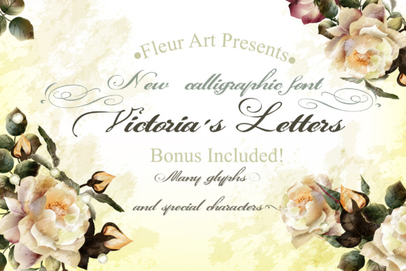Victoria s Letters: A Vintage Script for Timeless Branding