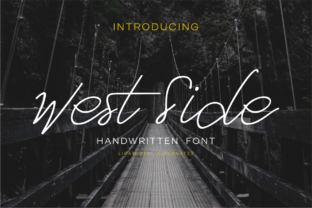 West Side: A Script Font for Modern Web Design