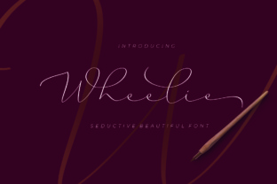 Wheelie: A Script Font That Elevates Digital Branding