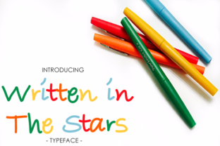 Written in the Stars: A Handwritten Font for Warm, Readable Editorial Design